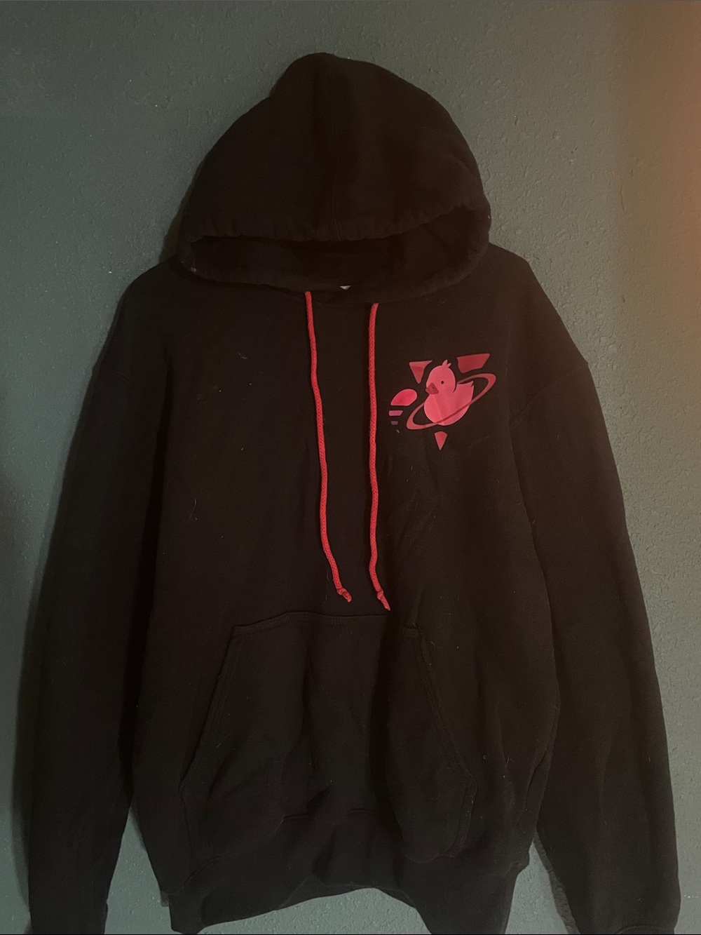 OG Quackity Merch Black Duck Hoodie 2020